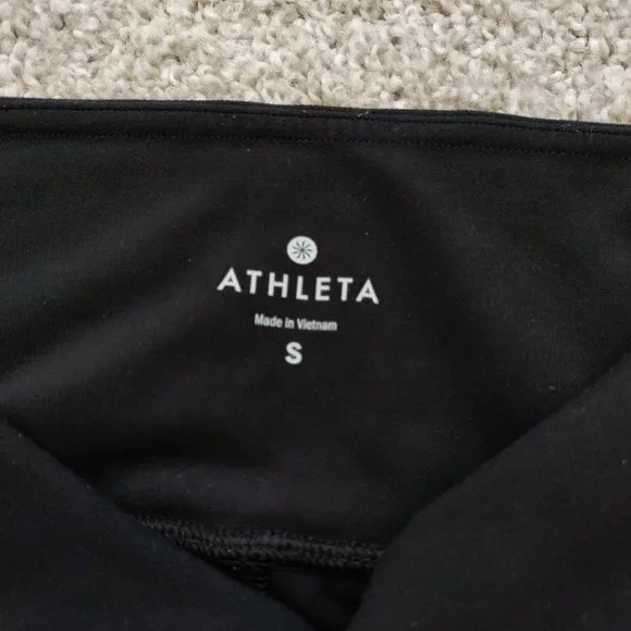 Athleta | Mantra High Rise Capri Mesh Panels Pants Size S - Picture 10 of 16